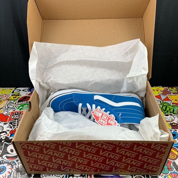 Vans Sk8-Hi Tapered Ocean Blue Womens Various Sizes - Picture 13 of 14